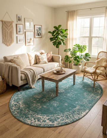 7' 10 x 10' Monte Carlo Oval Rug