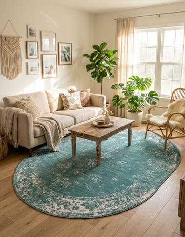 7' 10 x 10' Monte Carlo Oval Rug