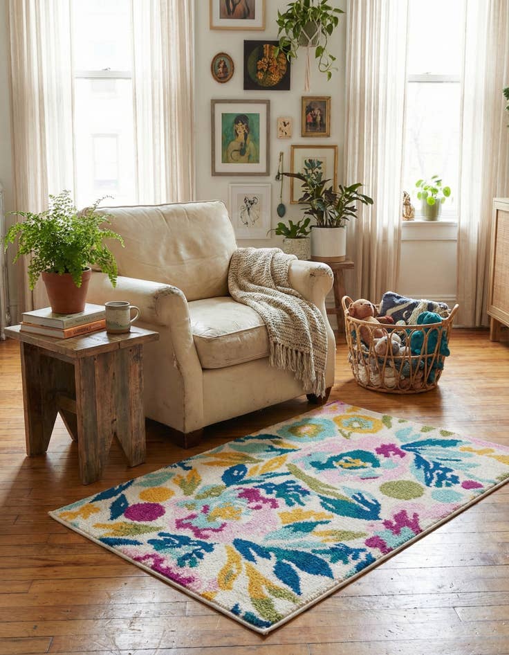 Detail image of 2' x 3' Bloom Rug