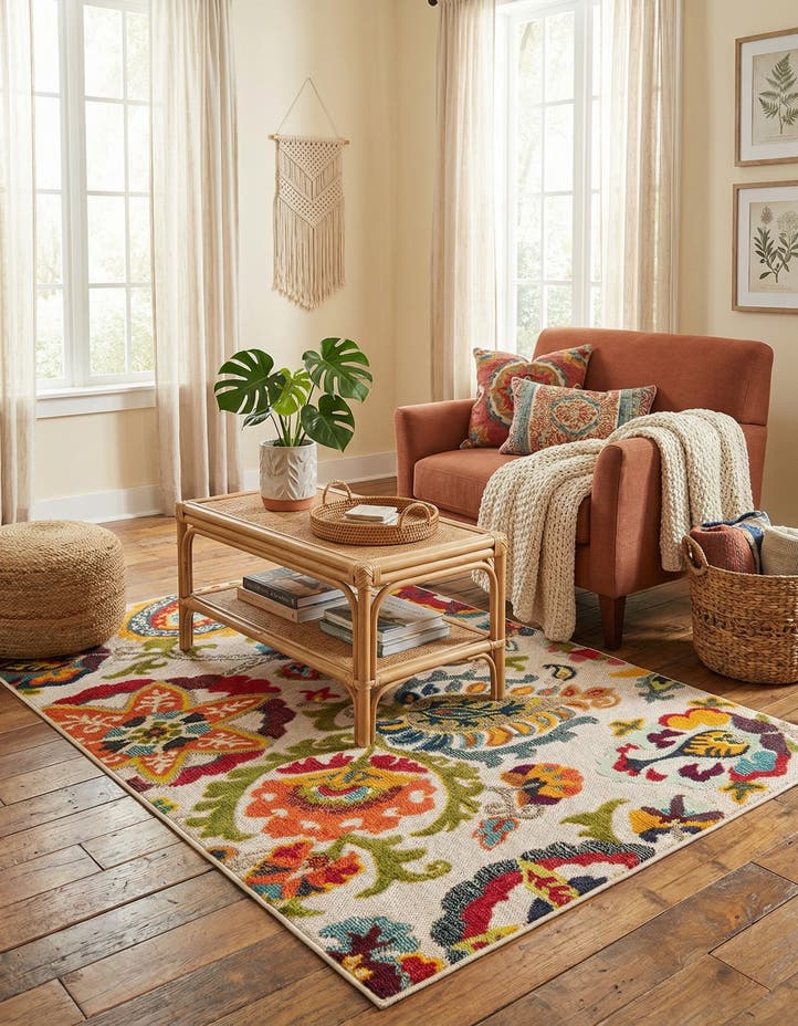 4' x 6' Easy-Clean Casablanca Indoor / Out...
