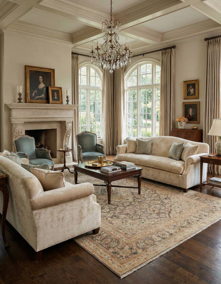 Detail image of  6' 7 x 9' 10 Tabriz Rug