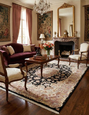 5' 9 x 7' 9 Tabriz Rug