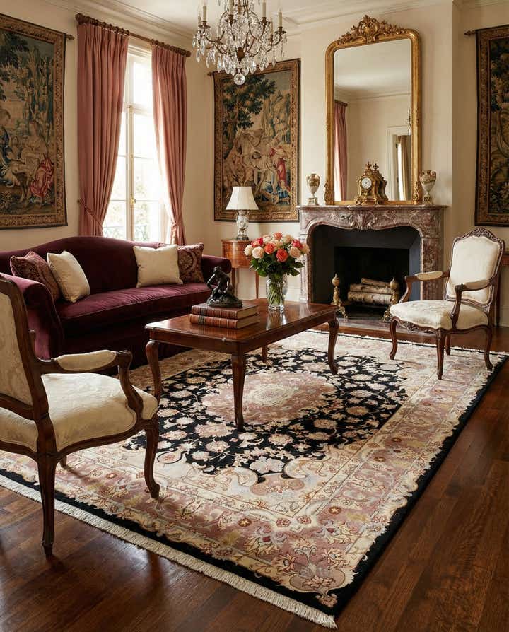 5' 9 x 7' 9 Tabriz Rug
