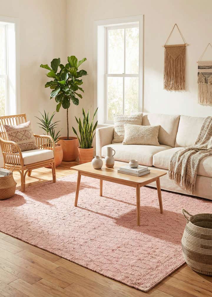 7' 10 x 7' 10 Hand Woven Larsa Jute Square Rug