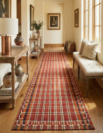 4' 7 x 8' 1 Jajim Runner Rug