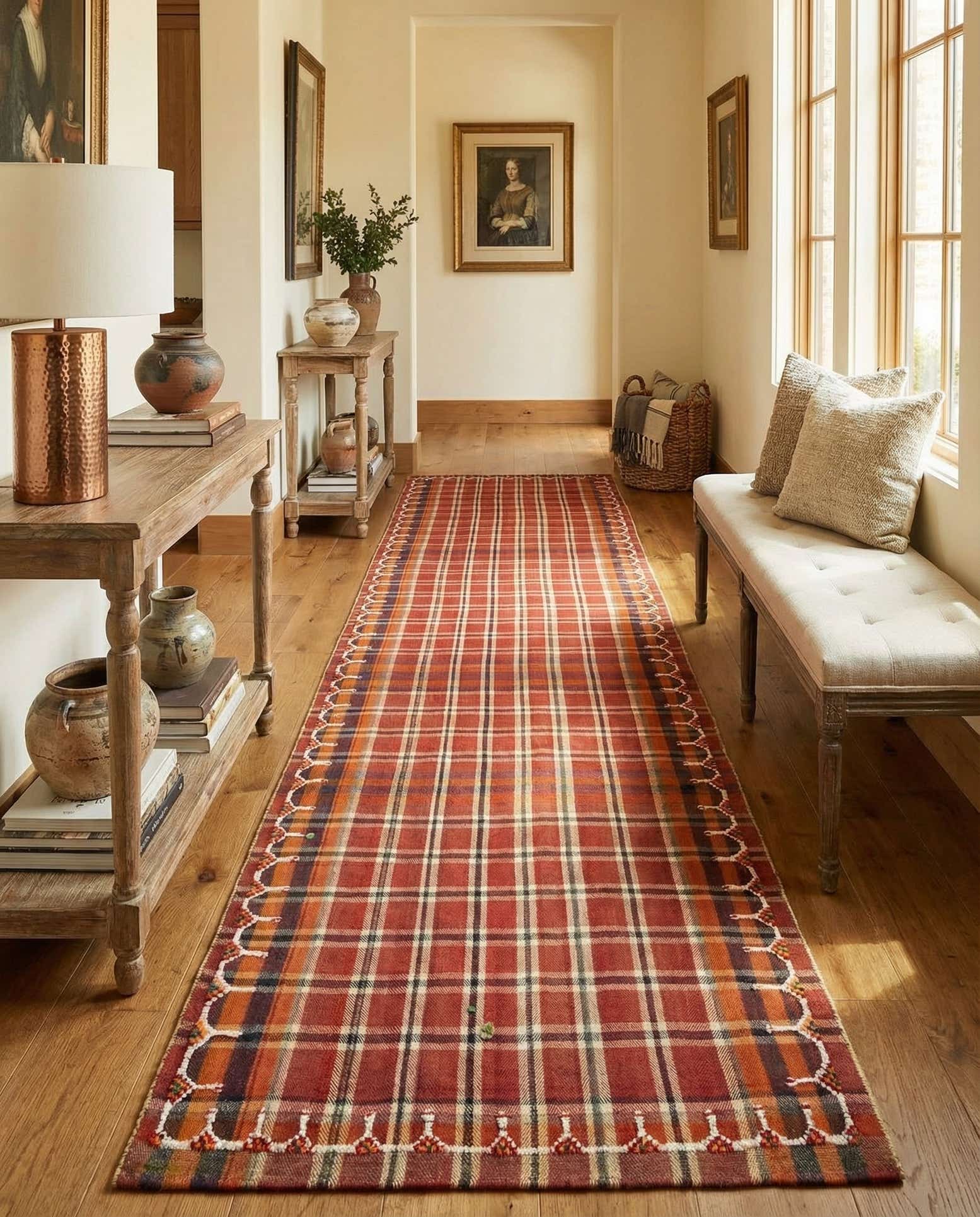 4' 7 x 8' 1 Jajim Runner Rug