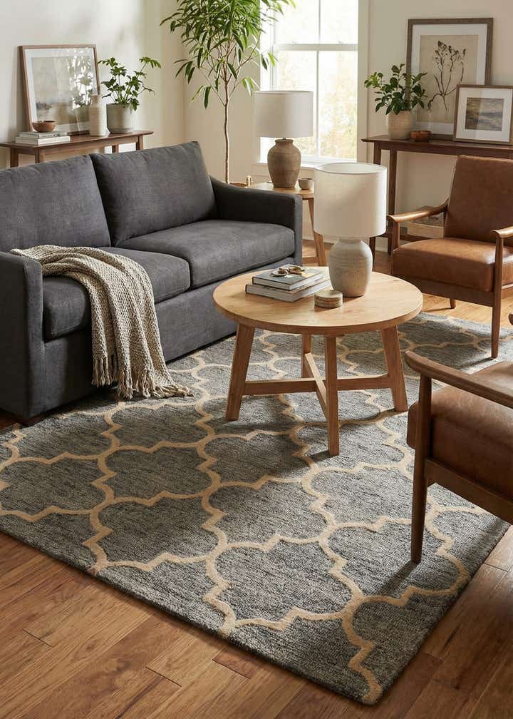 5' x 8' Luna Wool Rug