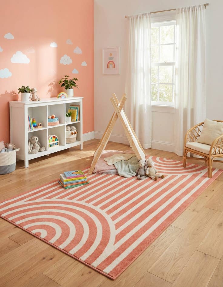 Detail image of 4' x 6' Whimsy Kids Rug