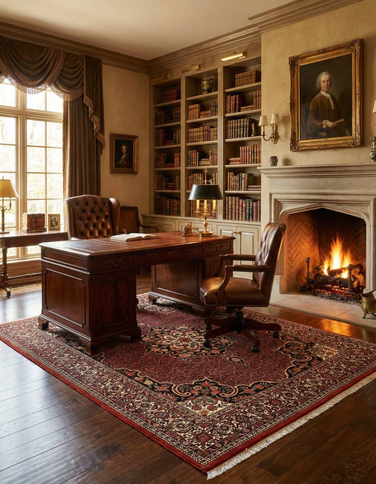 Detail image of  5' 1 x 6' 11 Bidjar Rug