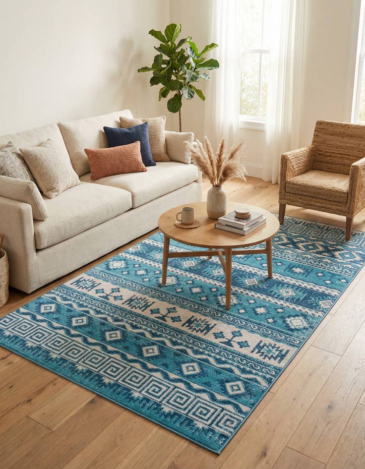 Detail image of 4' x 6' Lucerne Rug