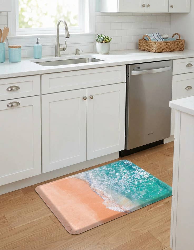 Detail image of 2' x 3' Ocean Anti-Fatigue Comfort Mat