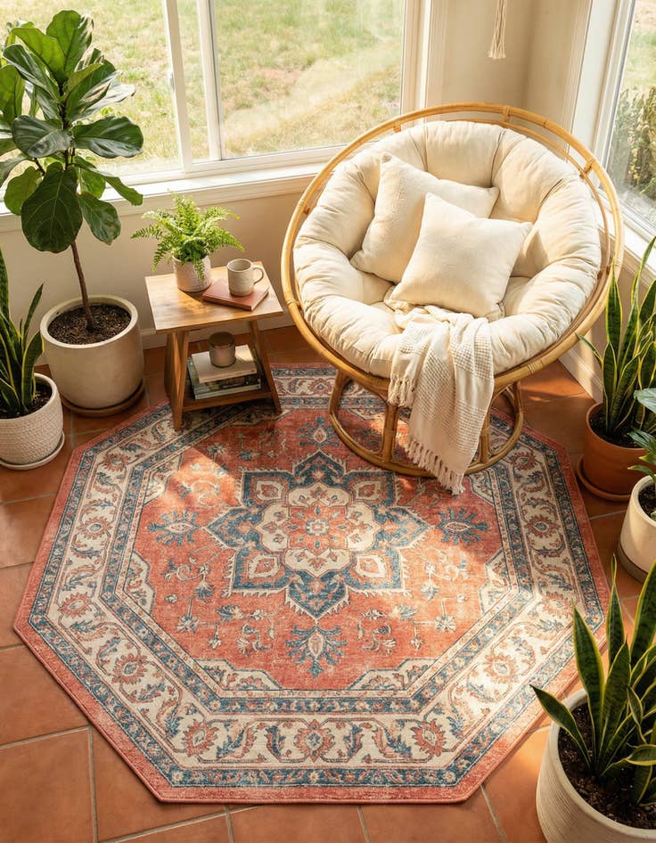 Detail image of 8' 2 x 8' 2 Paragon Octagon Rug