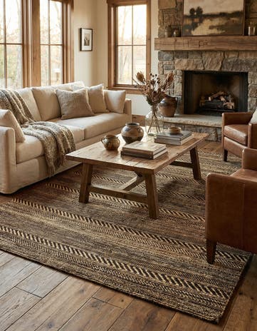 4' 6 x 6' 8 Juma Wool Rug