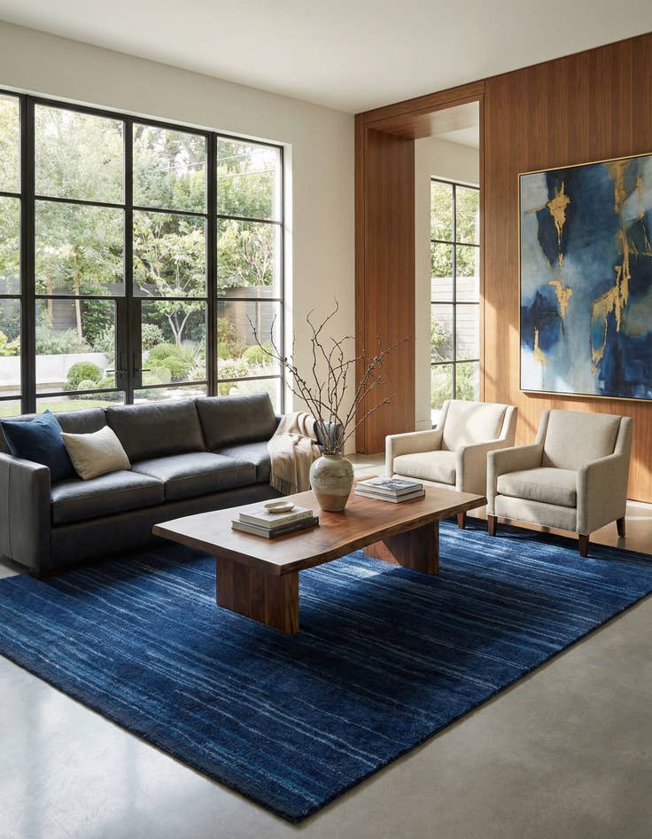 Detail image of  8' 6 x 10' 1 Atlas Tibet Wool Rug