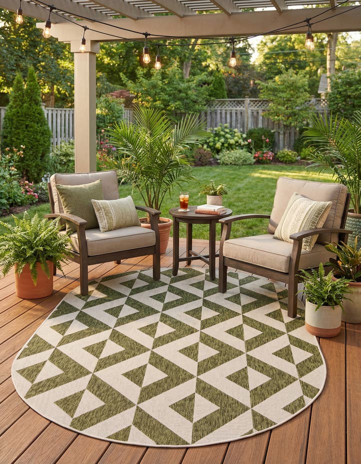 5' 3 x 8' Easy-Clean Jill Zarin Napa Indoor ...