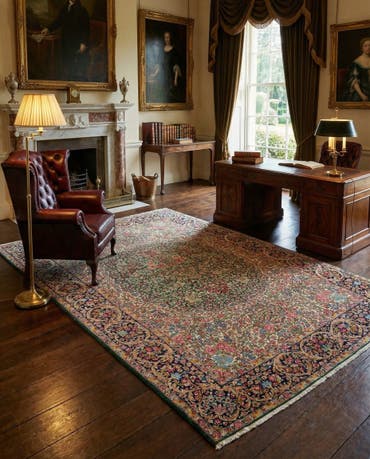  5' 7 x 8' 10 Kerman Rug