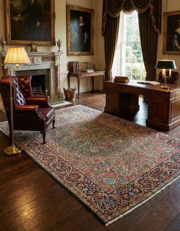 5' 7 x 8' 10 Kerman Rug