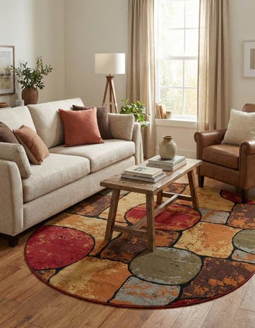 Cafe Oval Rug