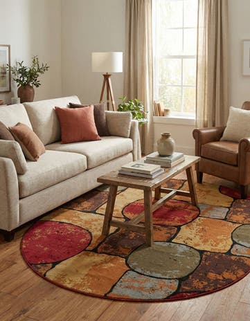 Cafe Oval Rug