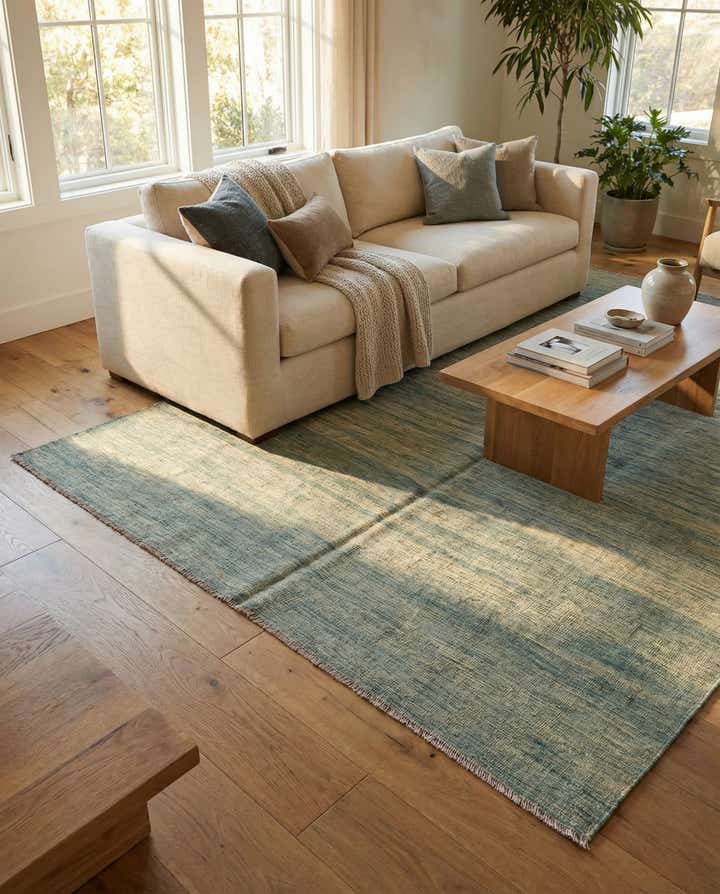6' x 8' Hand Woven Kilim Modern Wool Rug
