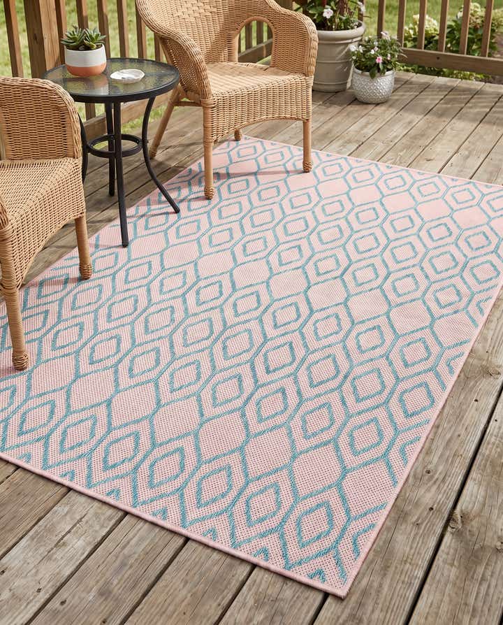 4' x 6' Easy-Clean Jill Zarin Turks and Caicos Indoor / Outdoor Rug