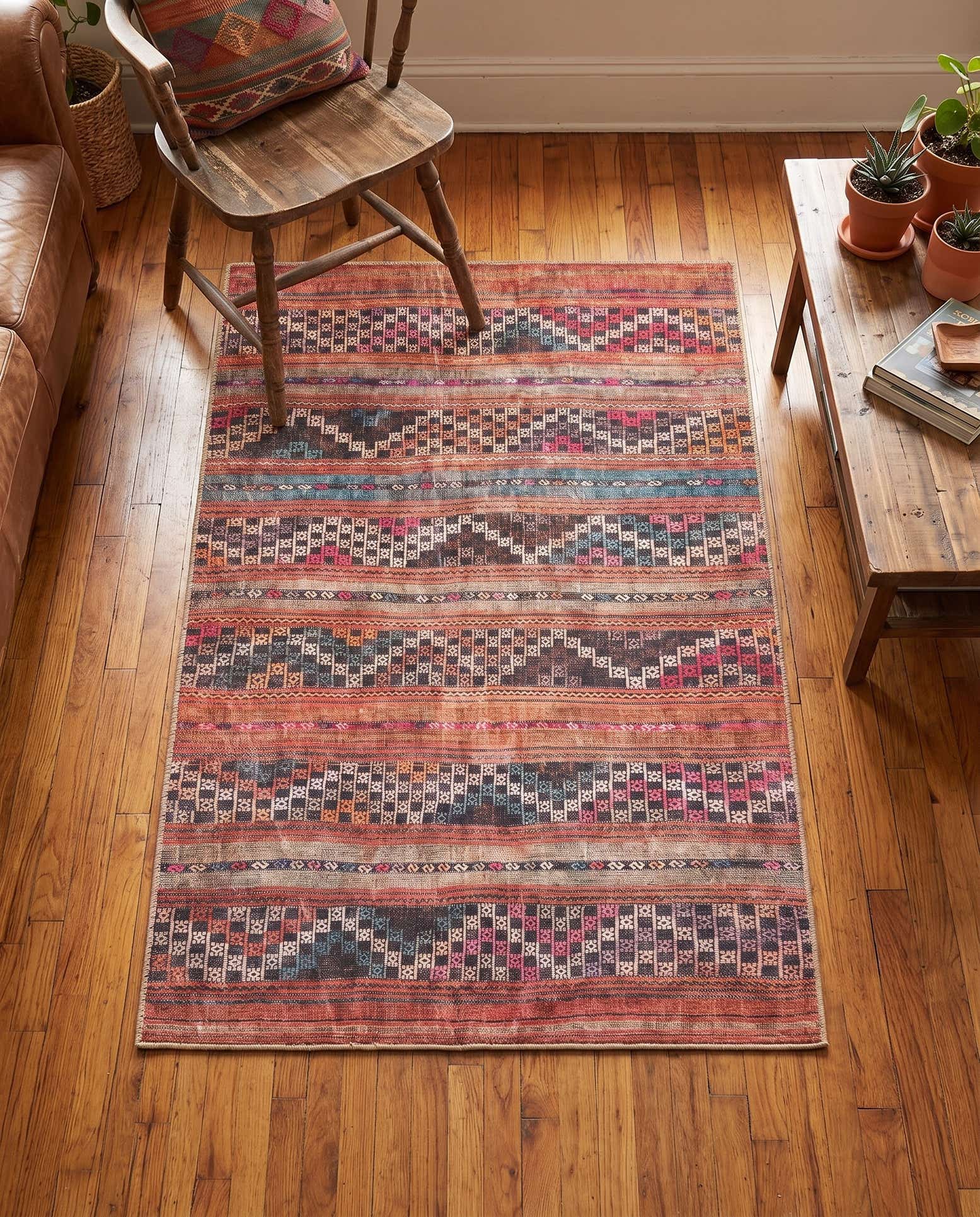 3' 6 x 5' 6 Washable Timeless Rug