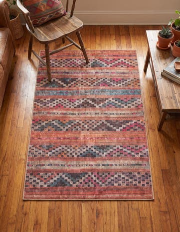 3' 6 x 5' 6 Washable Timeless Rug