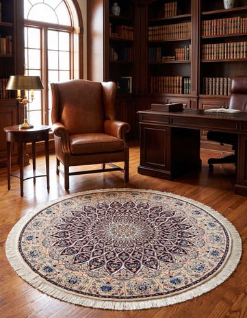 5' 6 x 5' 6 Nain Round Rug