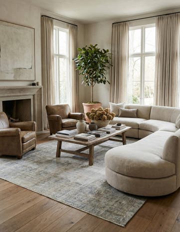 8' 6 x 12' Hand Knotted Ultra Vintage Persian Wool Rug