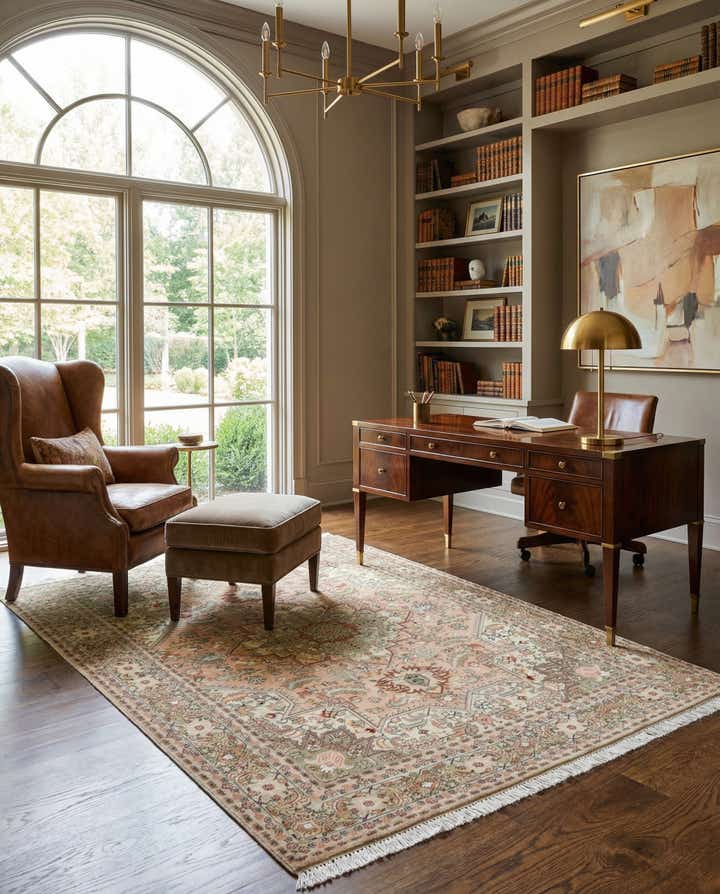 5' x 6' 10 Hand Knotted Tabriz Persian Rug