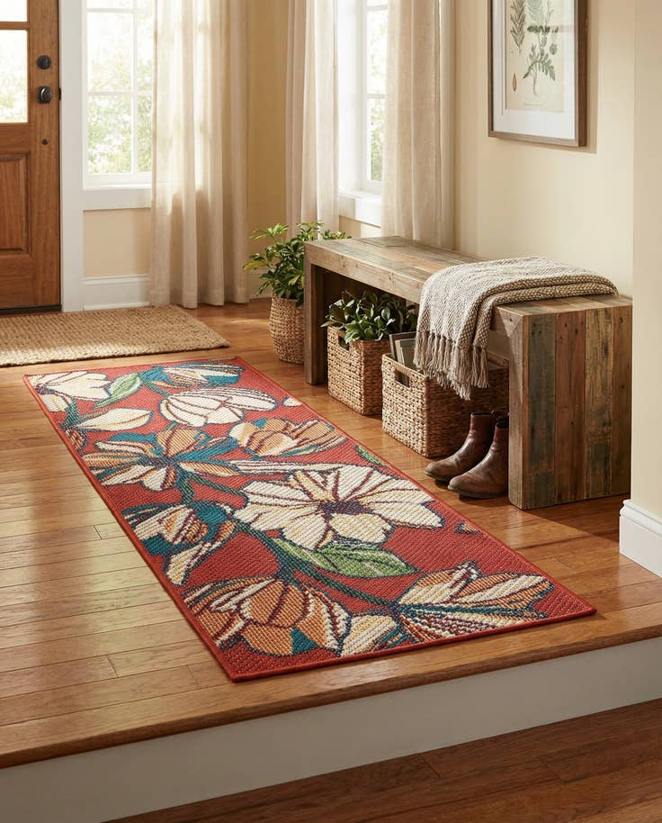 Detail image of 2' x 5' Easy-Clean Baja Indoor / Outdoor Runner Rug