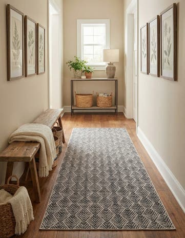 5' 3 x 8' Eco Trellis Rug