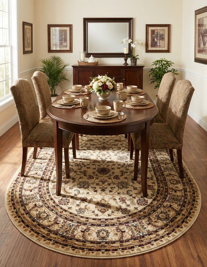 5' 3 x 8' Aditi Oval Rug