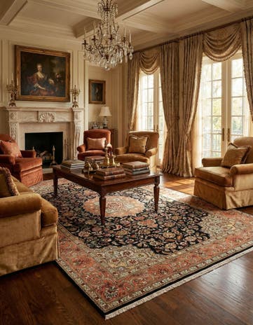6' 7 x 9' 9 Tabriz Rug