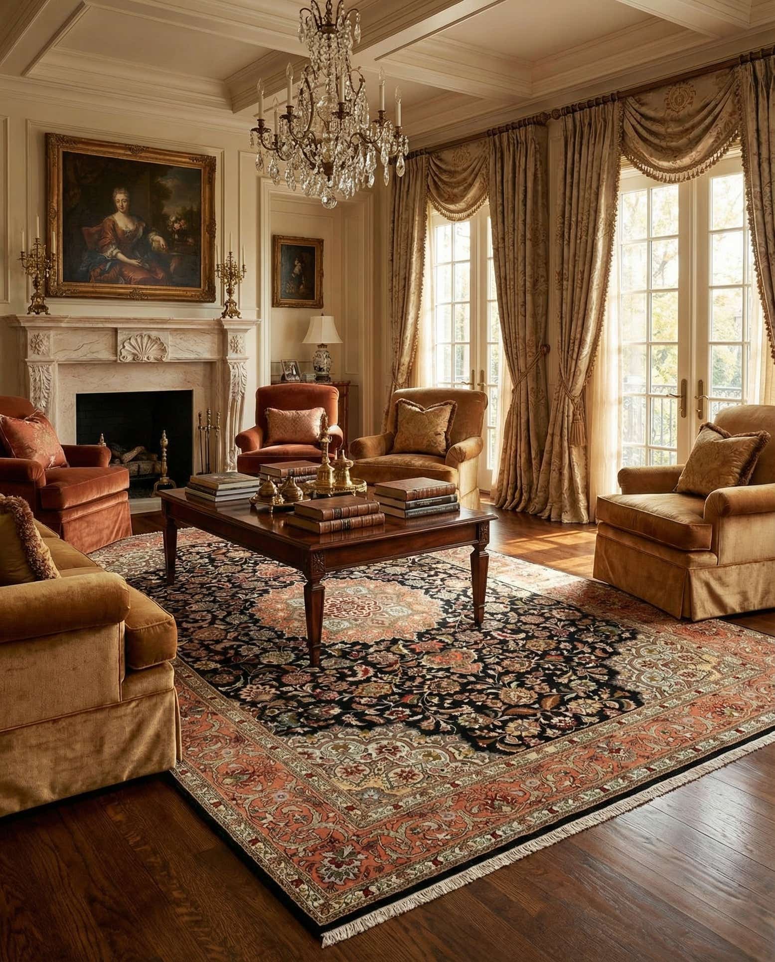 6' 7 x 9' 9 Tabriz Rug