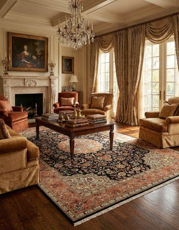 6' 7 x 9' 9 Tabriz Rug