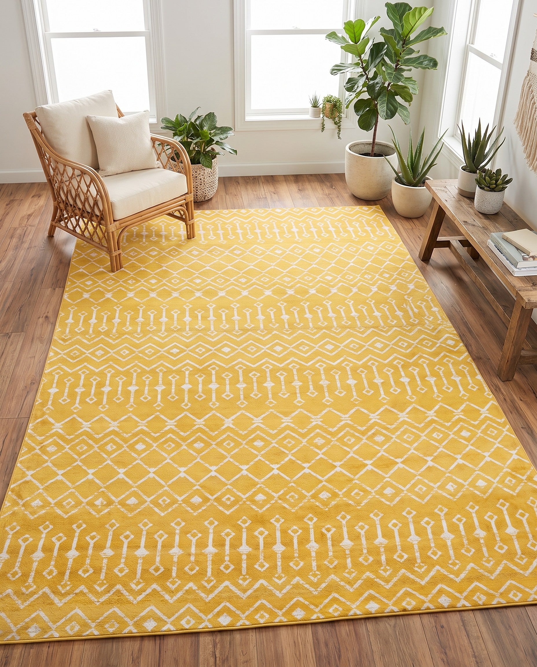 7' 10 x 11' Kasbah Trellis Rug
