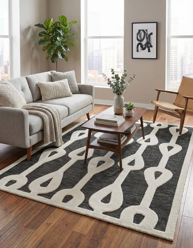 Detail image of 6' x 9' Prismatic Rug