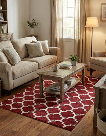 4' x 6' Lattice Rug