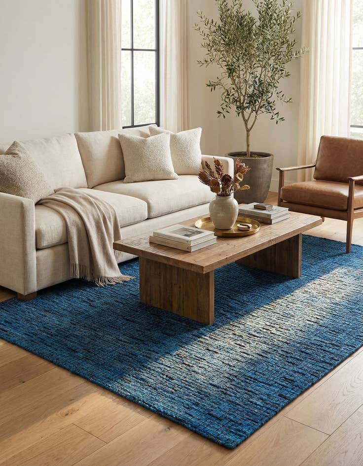 Detail image of 3' 9 x 5' 10  Hand Knotted Darya Wool Rug