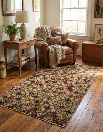 2' 10 x 5' 4 Hand Knotted Balouch Wool Rug