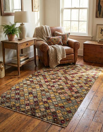 2' 10 x 5' 4 Hand Knotted Balouch Wool Rug