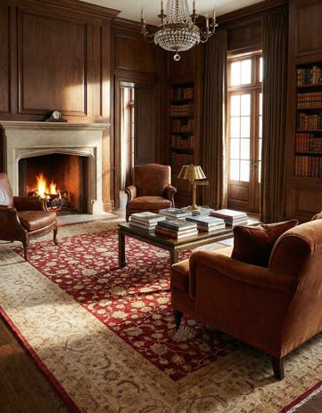 12' x 18' 6 Hand Knotted Peshawar Ziegler Rug