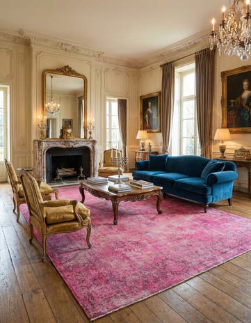 9' 9 x 13' 5 Vintage Royal Wool Rug