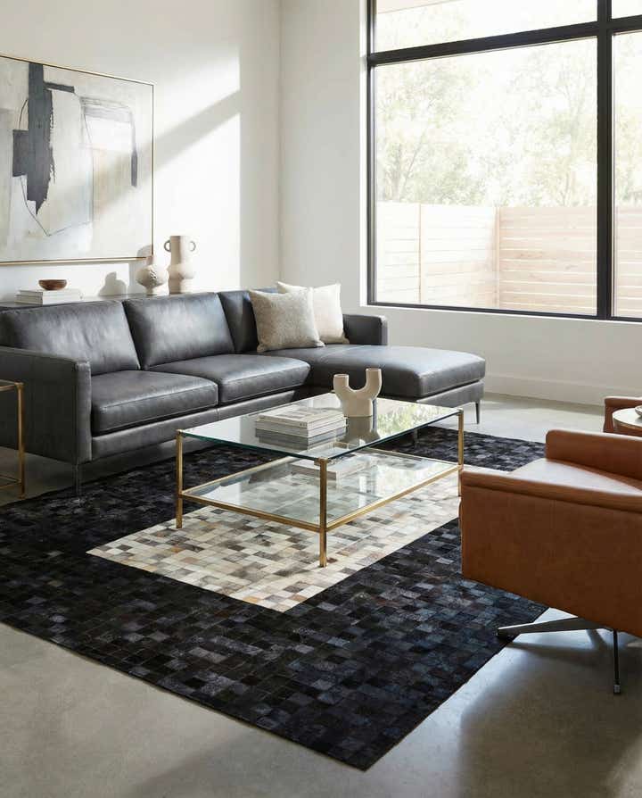 5' x 8' Cowhide - Patchwork Rug