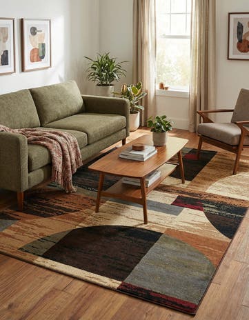 5' 3 x 8' Cafe Rug