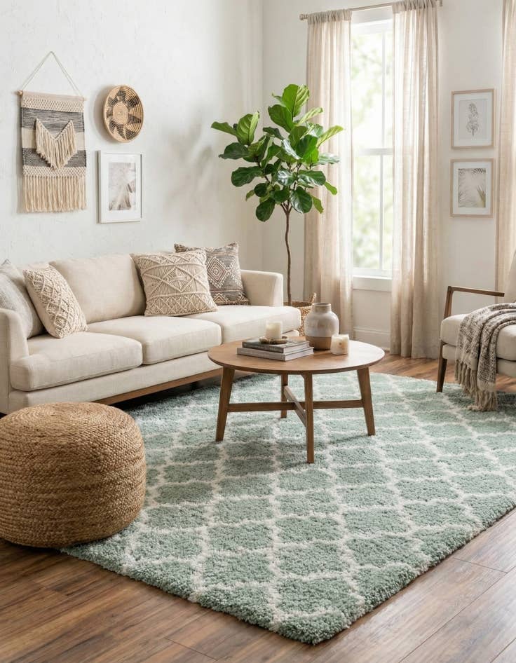 Detail image of 9' x 12' Marrakesh Shag Rug