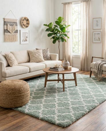  9' x 12' Moroccan Shag Rug