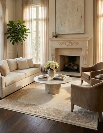 5' 7 x 8' 2 Hand Knotted Darya Rug