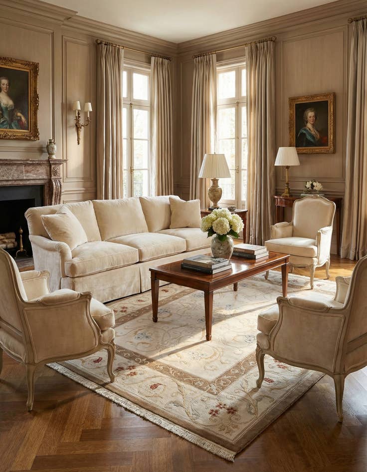 Detail image of  5' 9 x 7' 10 Darya Rug